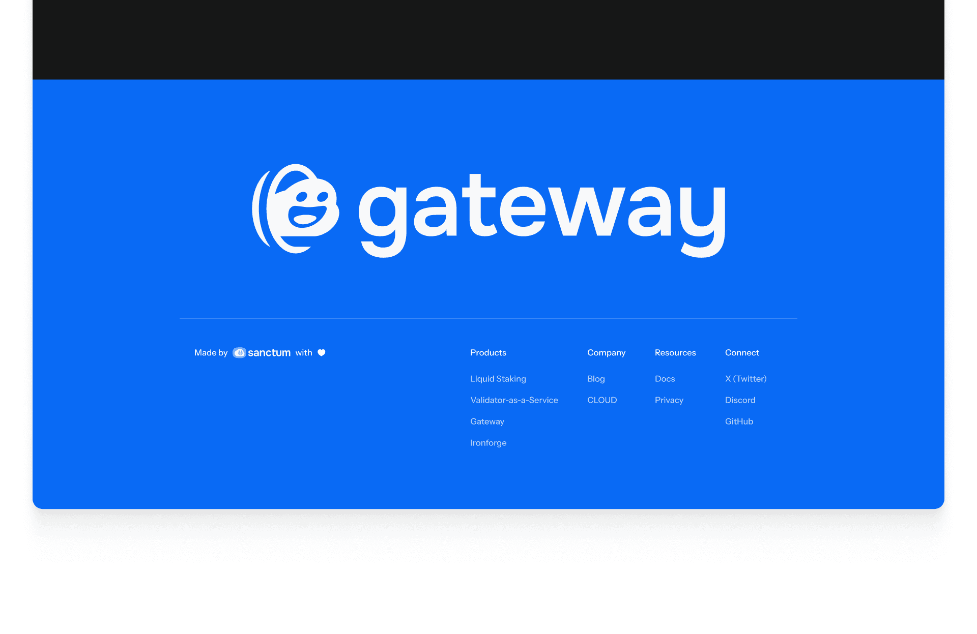 Figma renders of Gateway's dashboard.